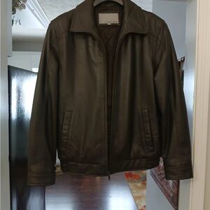 [SOLD] Vintage Brown Leather Jacket